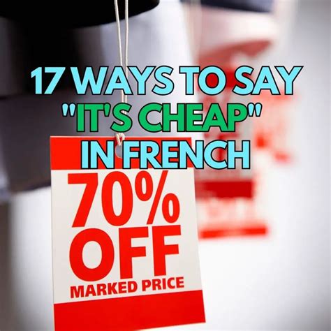 these bags are inexpensive in french